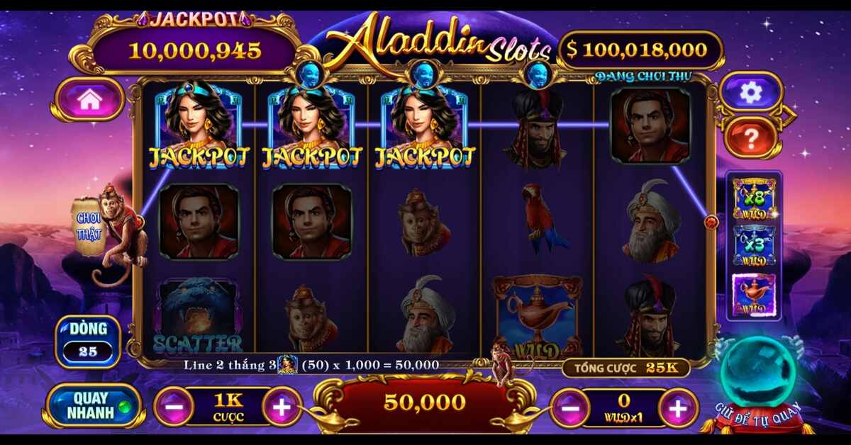 Chia sẻ cho game thủ cách chơi quay hũ Slot Aladdin – 789Club Online