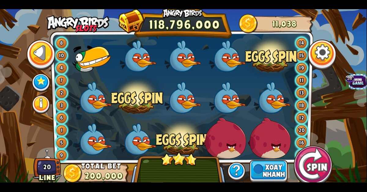 Giới thiệu về tựa game quay hũ slot Angry Birds – 789Club Online